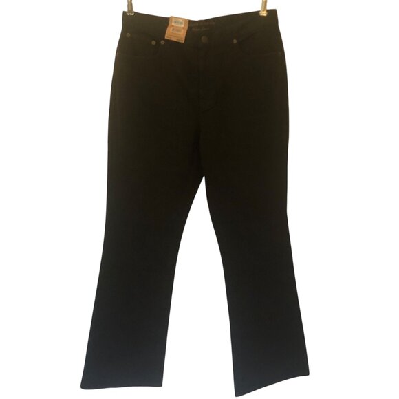 NWT Ralph Lauren dark brown bootcut jeans sz 12 - Picture 1 of 11